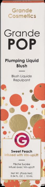 Actual product image Canale Grande GrandePOP Plumping Liquid Blush (Sweet peach)