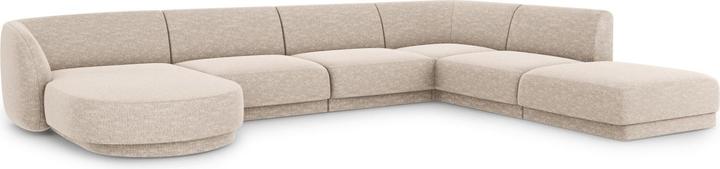 Actual product image Micadoni Panoramic Right Corner Sofa, "Miley", 6 Seats, 330x255x70Made in Europe (Sofa landscape)