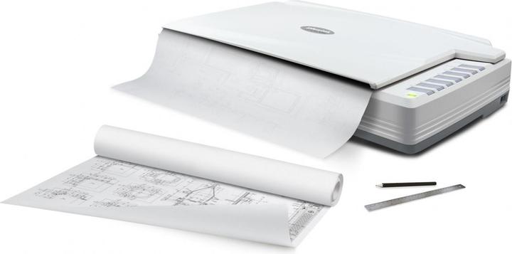 Actual product image Plustek A320E Flatbed scanner 800 x 800 DPI A3 White (USB)