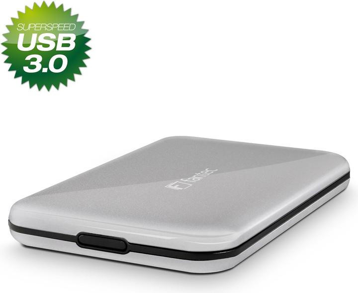 Actual product image Fantec ALU-25U3 CASE SILVER (2.5")