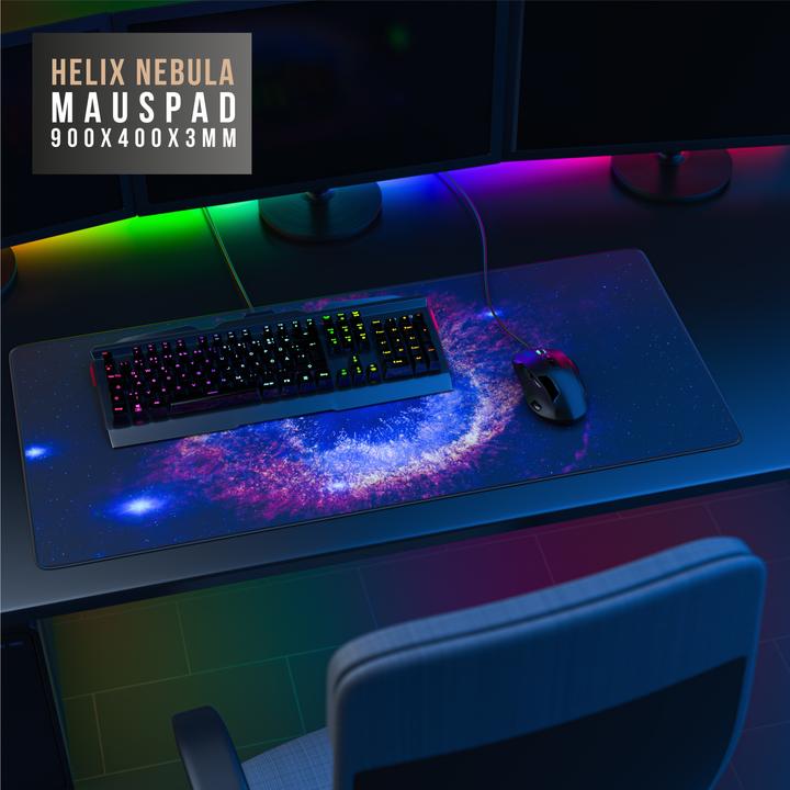 Actual product image CSL Gaming Mouse Pad, XXL Desk Pad 900 x 400mm, Precision & Speed (XXL)