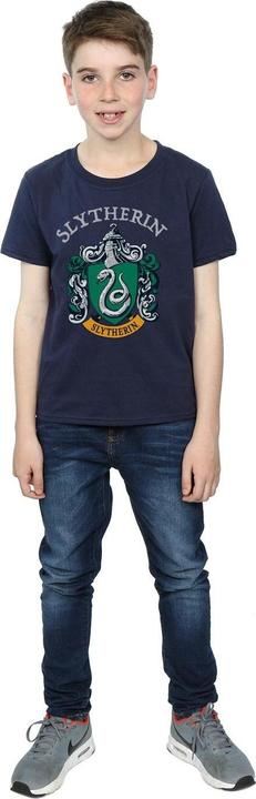 Actual product image Boys Slytherin Crest T-Shirt (140, 146)