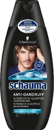 Schwarzkopf Schauma Intensives Anti-Schuppen-Haarshampoo für Männer 400ml (400 ml, Flüssiges Shampoo)