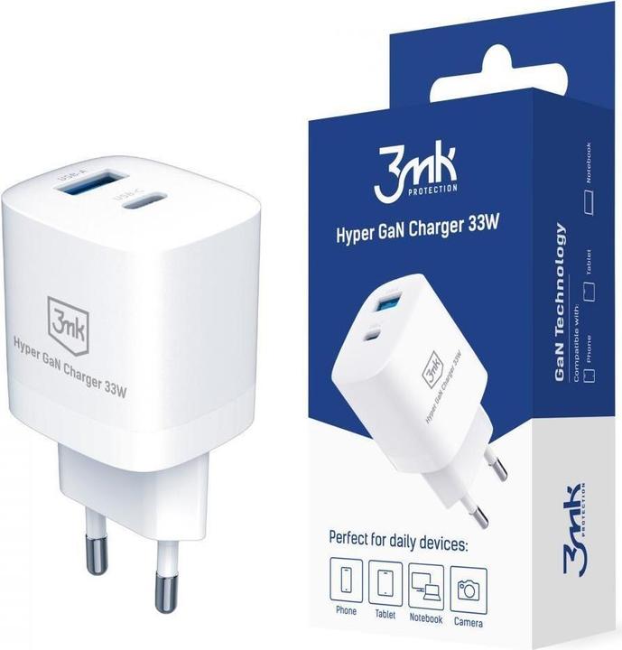 Actual product image 3MK Hyper GaN Charger 33W (33 W)
