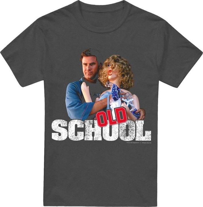 Actual product image Old School Unisex Adult Frank And Friend T-Shirt (XL)