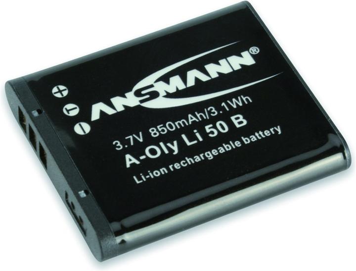 Image du produit Ansmann LI-50B, batterie de rechange pour appareils photo Olympus (Batterie)