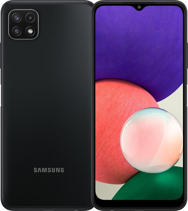 Samsung Galaxy A22 5G EU (64 GB, Gray, 6.60", Hybrid Dual SIM + eSIM, 48 Mpx, 5G)