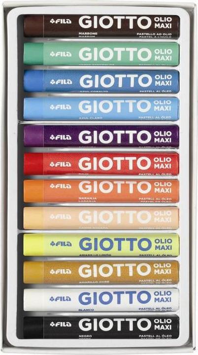 Image du produit FILA Giotto 293000 crayon(s) de couleur 12 pièces (Multicolore, 12 x)
