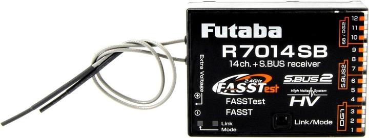 Actual product image Futaba Remote control T18SZ Potless Mode 1 (throttle right) with R7014SB