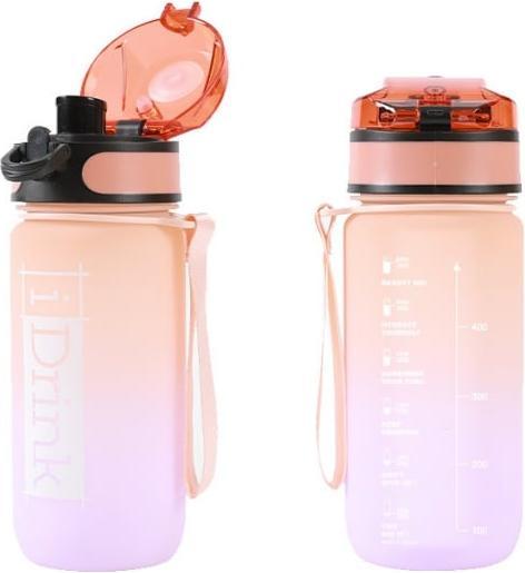 Image du produit Total Juggling I-Drink - Bouteille en Tritan - 500 ml. orange et violet - (ID2123) (0.50 l)