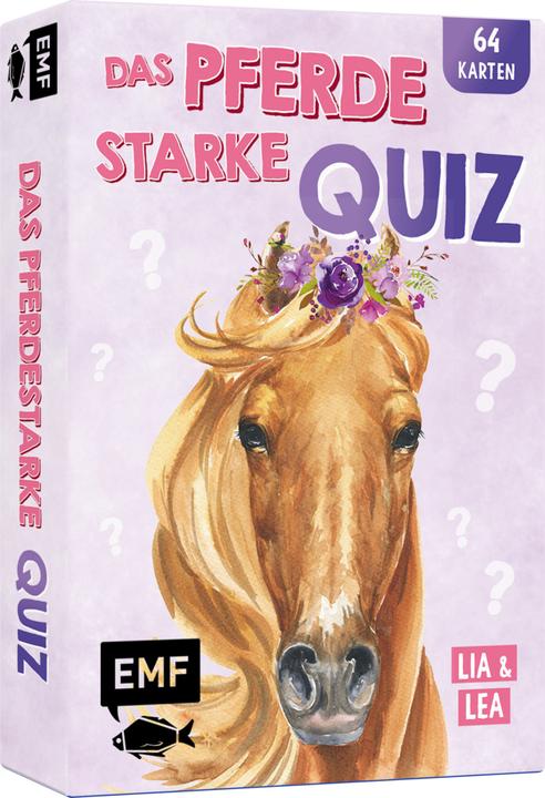 Immagine prodotto Gioco di carte: il quiz sui cavalli delle star dei social media Lia e Lea - # pon (Tedesco)