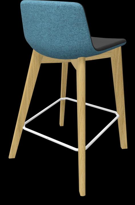 Immagine prodotto Narbutas Sgabello da bar Twist & Sit