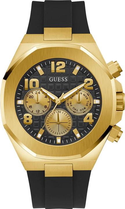 Guess GW0583G2 Montre homme Empire 46mm 5ATM (Montre analogique, 46 mm)