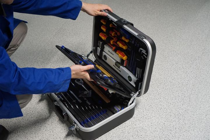 Actual product image Projahn Electric tool box metric hexagon 128 pcs. (128 pieces)