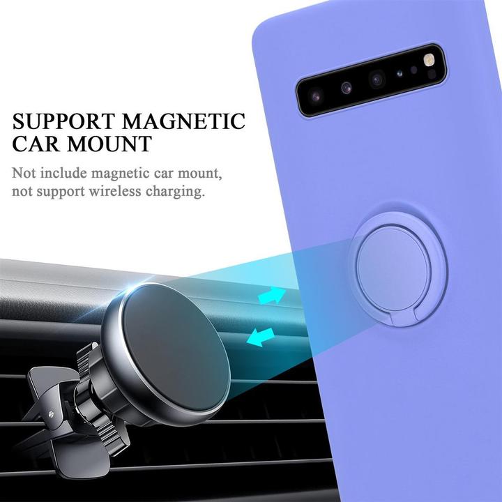 Actual product image Cadorabo TPU Liquid Ring Silicone Case Cover (Samsung Galaxy S10 5G)