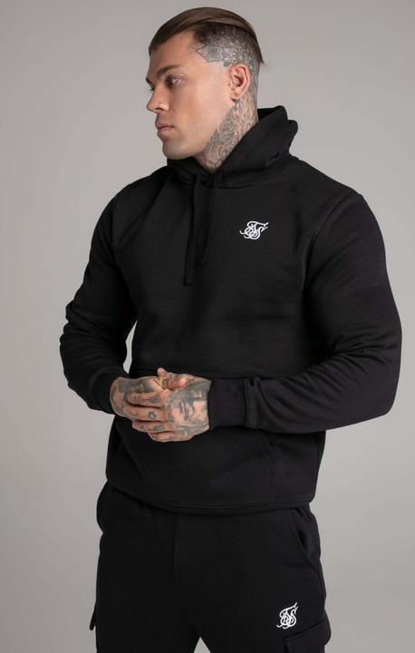 Produktbild Siksilk Kapuzenpullover Black Essential Overhead Hoodie (S)