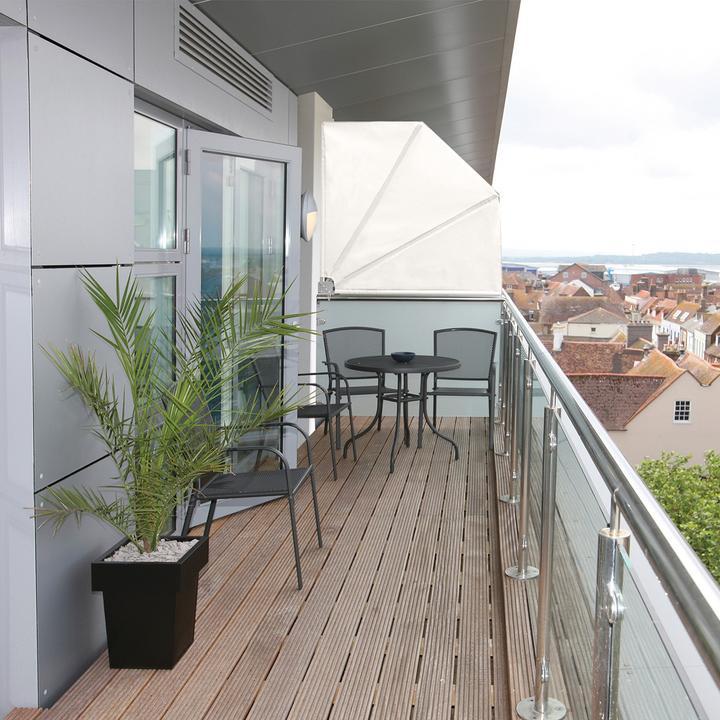 Produktbild Keller Fahnen Balkonfächer (160 cm)