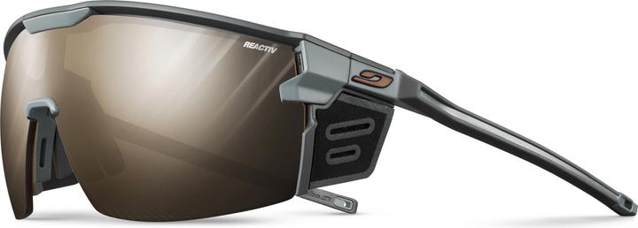 Actual product image Julbo Ultimate Cover Reacktive Perf. 2-4 Sports Glasses (Dark grey, Charcoal, Silver)