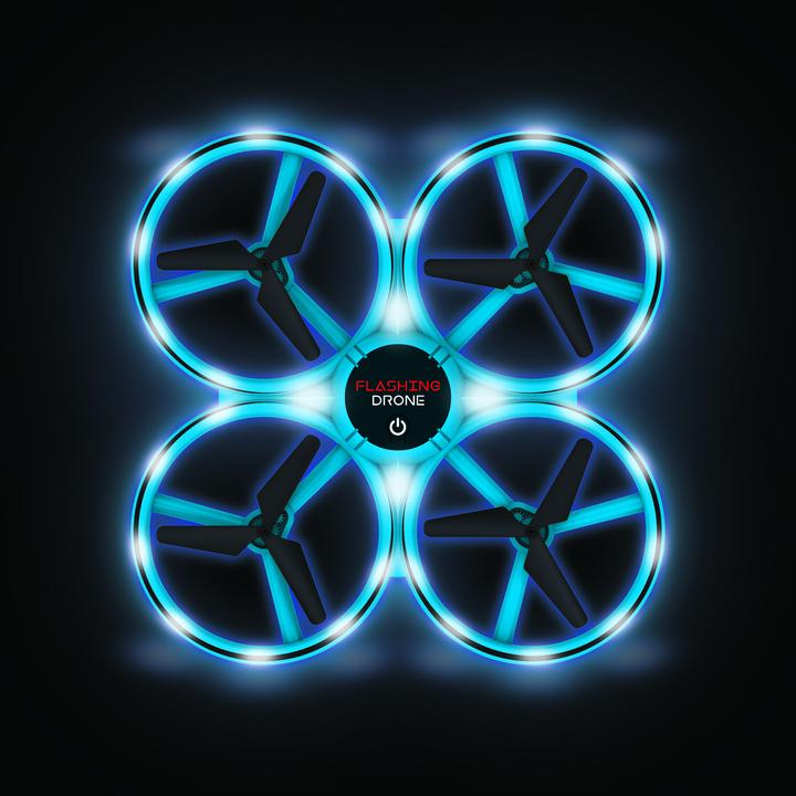 Actual product image Silverlit Flashing Drone (84600)