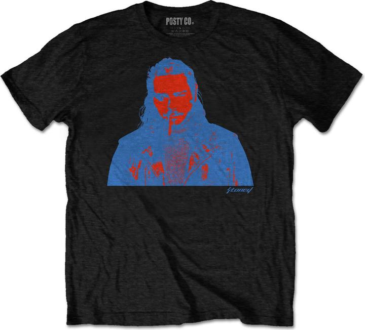 Actual product image Post Malone Red & Blue Photo (M)