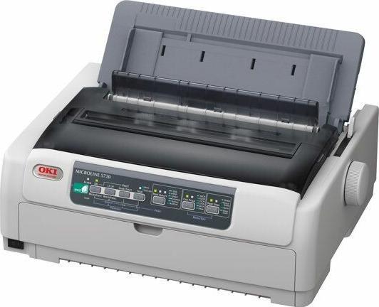 Image du produit OKI Microline ML5720eco imprimante monochrome 9 broches A4 700cps (Aiguille, Noir et blanc)