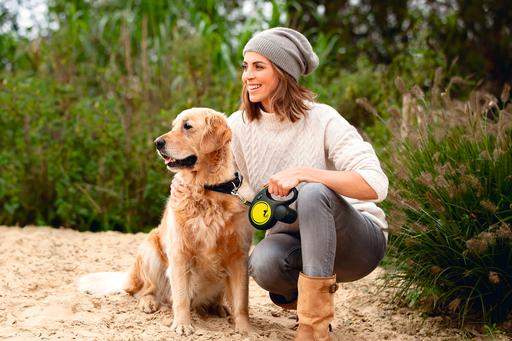 Image du produit Flexi nouveau néon (S, Chien, Promenade)