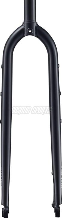 Ritchey Fourche WCS Stahl Adventure, 700C, 435mm, 52mm, 100x15mm, 28.6-30, PM, Disc, matte carbon UD