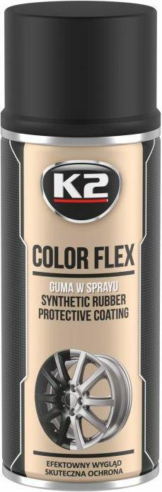 Image du produit GCS Spray caoutchouc Color Flex - Noir mat 400Ml