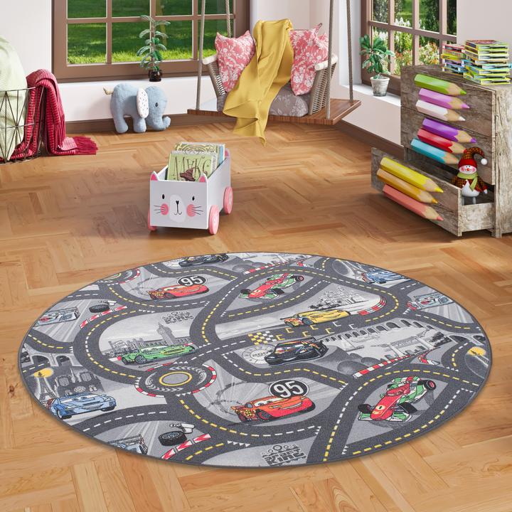 Produktbild Snapstyle Kinder und Spielteppich Disney Cars (200 x 200 cm)