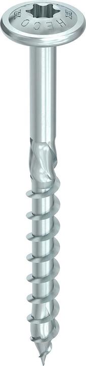Heco Topix-plus wood construction screw disc head 8.0x400 TG TX40 galvanised (50 Screws per piece)