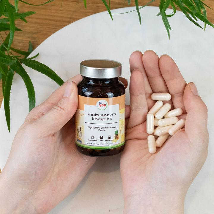 Produktbild For You multi enzym komplex (60 Stück, Kapseln)