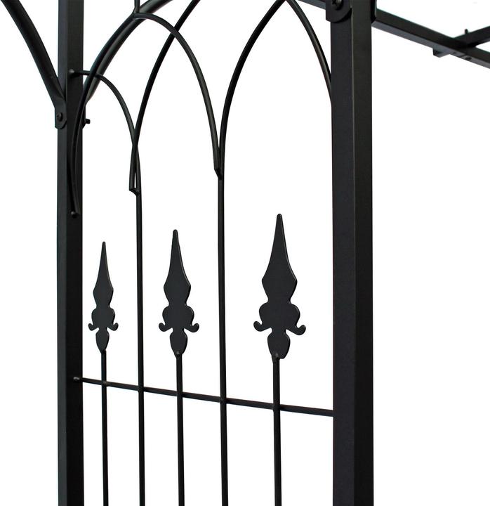 Produktbild Wiltec Rankgitter Rosenbogen 205x50x208cm Rosenspalier Rankhilfe Pflanzgitter (205 cm, 50 cm)