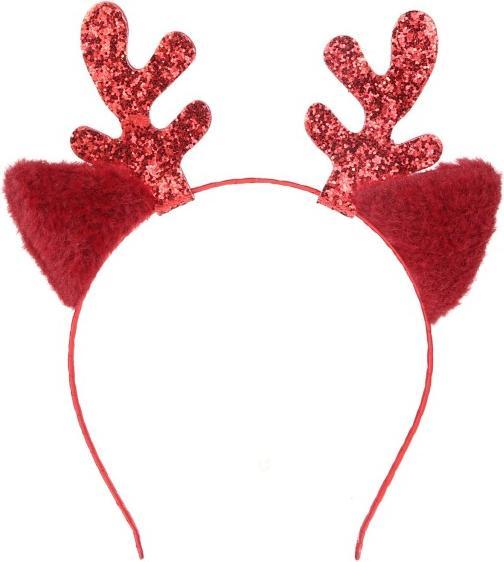 Immagine prodotto Snazzy Santa Cerchietto con renna rossa da