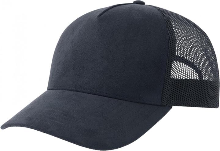 Actual product image Unisex Adult Rapper 5 Panel Suede Sustainable Trucker Cap (One size)