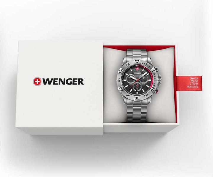 Produktbild Wenger 01.0643.123 Seaforce (Lünette drehbar links, Swiss Made, Chronograph)