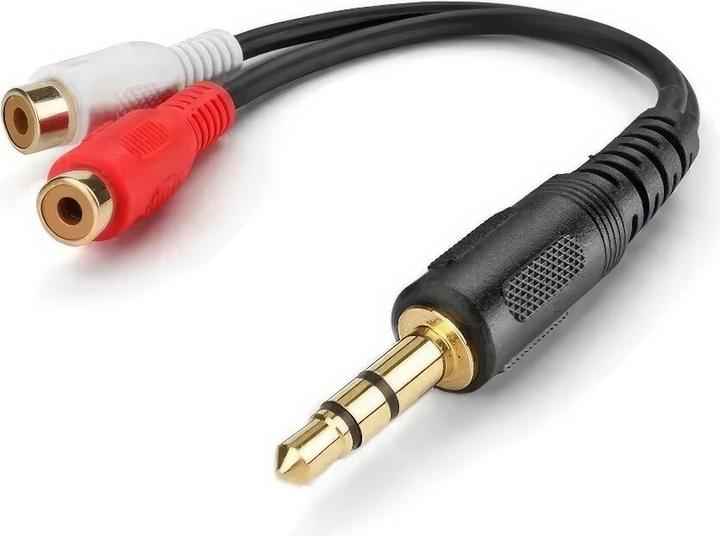 Produktbild AAi Mobile HIDef 3.5 mm Stereo Klinke zu Cinch RCA Female Stereo Buchse (0.30 m)