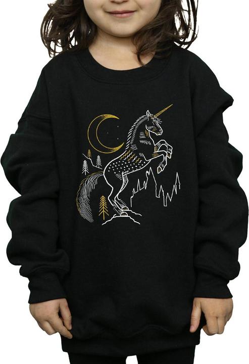Immagine prodotto Unicorn Line Art Felpa Ragazze (128)