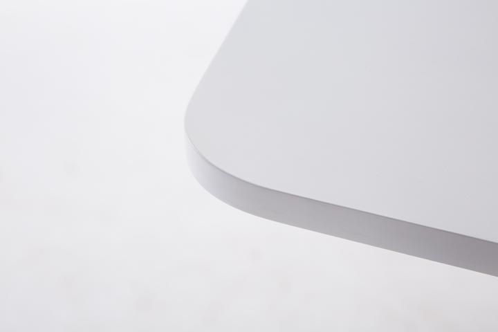 Immagine prodotto CLP Tavolo da bar angolare, bianco (60 x 60 x 108 cm)