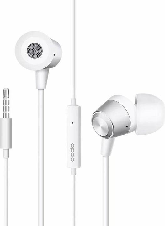 Image du produit OPPO - Stereo Earphones (MH130) - Jack 3.5mm with Microphone - White (Bulk Packing)