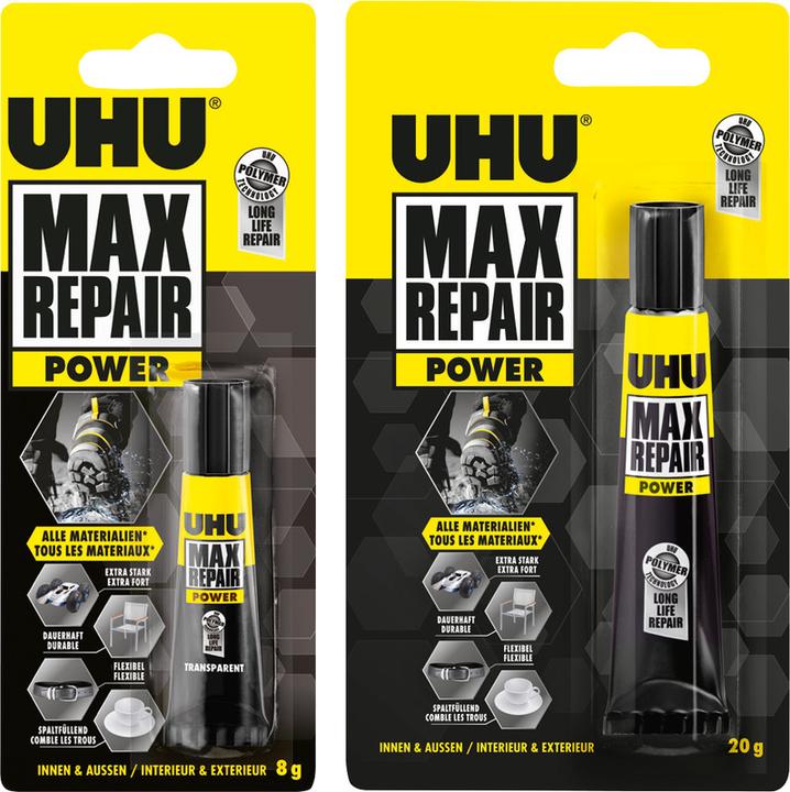 Immagine prodotto UHU Max Riparazione (8 g)
