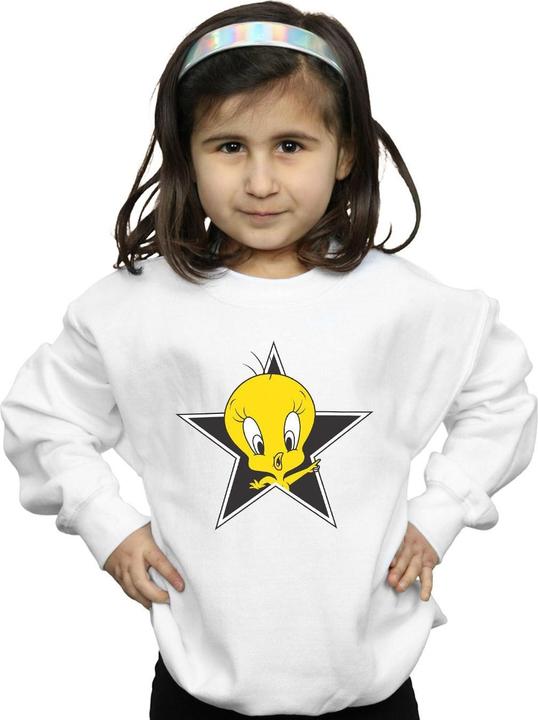 Immagine prodotto Looney Tunes Tweety Pie Star Felpa Ragazze (152, 158)
