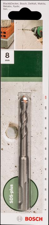 Immagine prodotto Bosch Zubehör Trapano a percussione in metallo duro 8 mm A (8 mm)