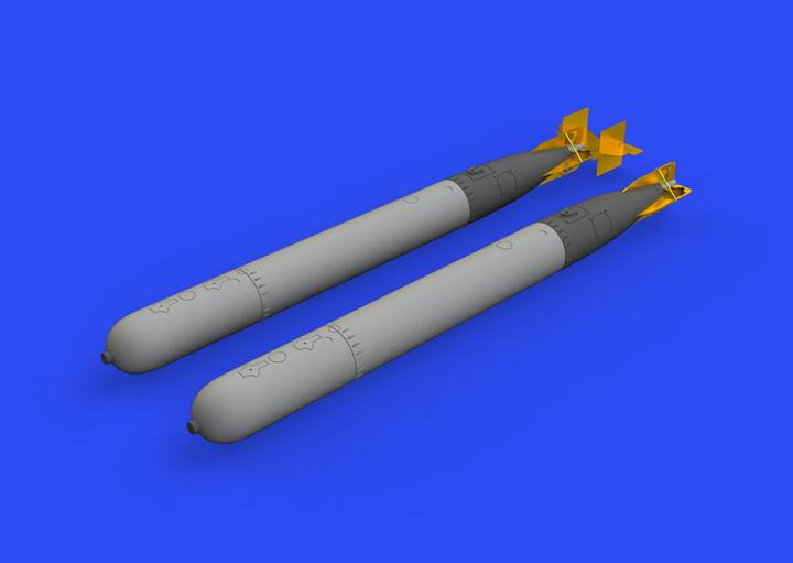 Actual product image Eduard Air torpedo F5w 1/48