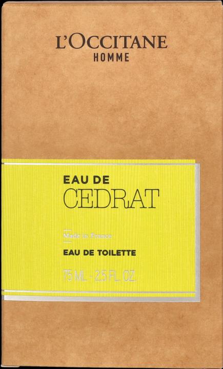 Produktbild L'Occitane Eau de Cédrat (Eau de Toilette, 75 ml)