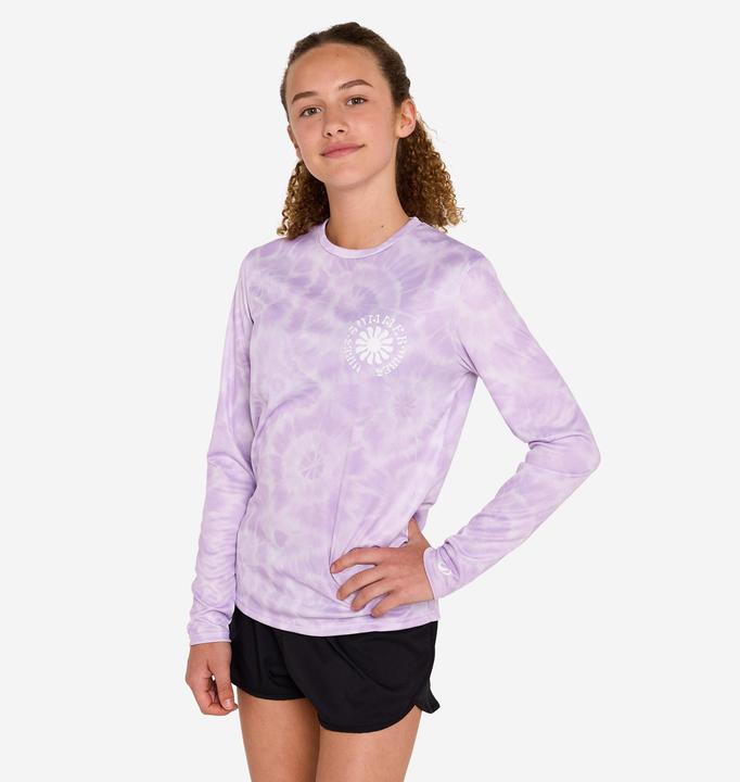 Immagine prodotto Olaian UV-Shirt Surfen Kinder Vibes 100 violett (14, 15, 16)
