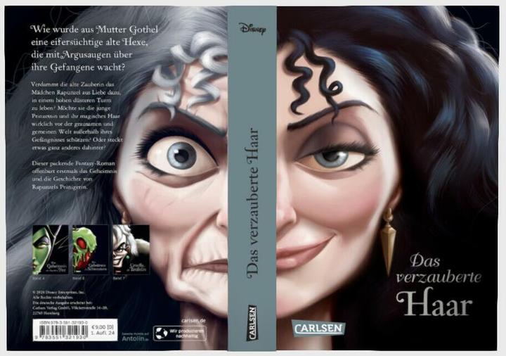Actual product image Disney Villains 5: The Enchanted Hair (Serena Valentino, Walt Disney, German)
