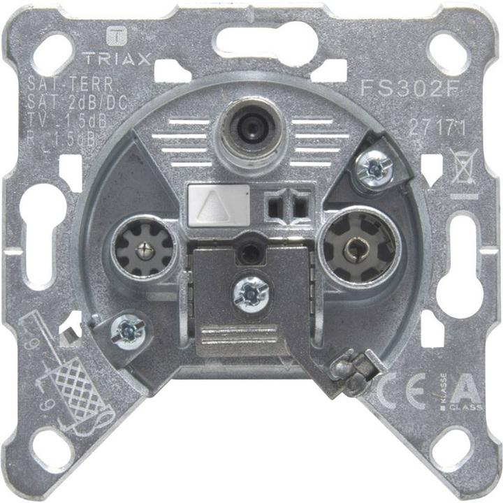 Actual product image Triax Antenna socket SAT, TV, FM