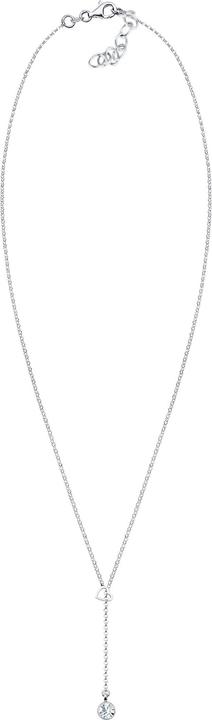 Image du produit Elli Coeur, chaîne en Y (Cristal de verre, Argent sterling 925, 40 cm)