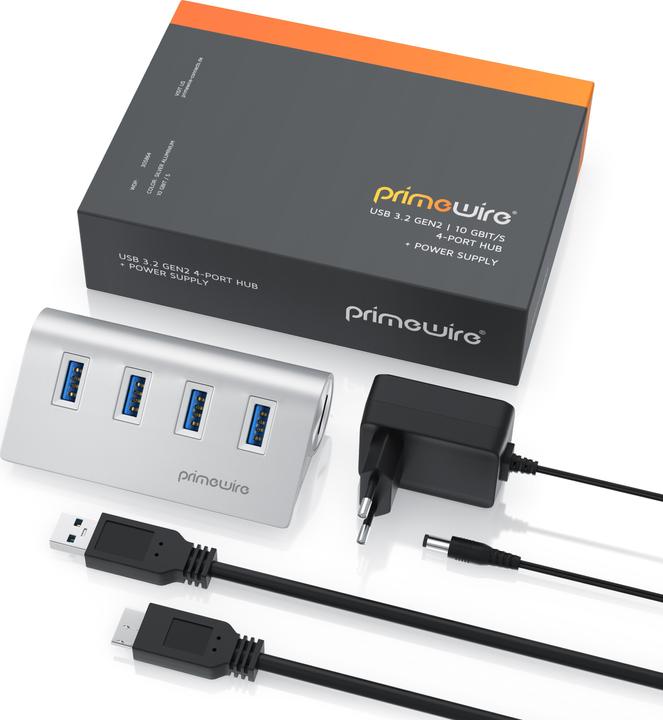Actual product image Primewire Verteiler (USB-A, 4 Ports)