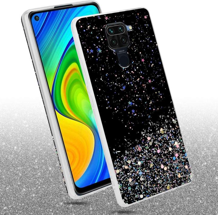 Image du produit Cadorabo Coque pour Xiaomi RedMi NOTE 9 TPU funkelnder Glitter (Xiaomi Redmi Note 9)